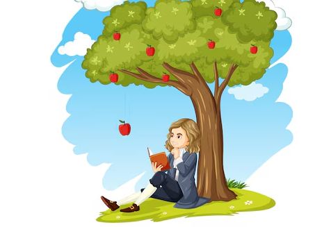 isaac newton gravitation pomme